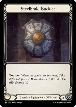 Steelbraid Buckler — Mastery Pack Guardian