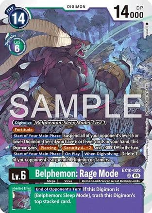 Belphemon: Rage Mode — Sinister Order