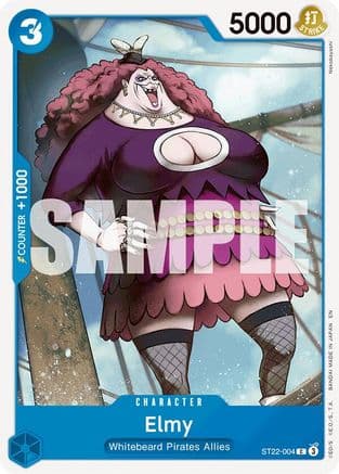 Elmy — Starter Deck 22: Ace & Newgate One Piece Card Game card by Nakabayashi