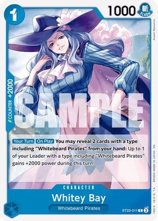Whitey Bay — Starter Deck 22: Ace & Newgate One Piece Card Game card by Koushi Rokushio