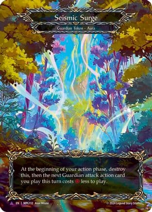 Seismic Surge (Forest) (Marvel) — Mastery Pack Guardian