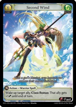 Second Wind — Promotional Cards