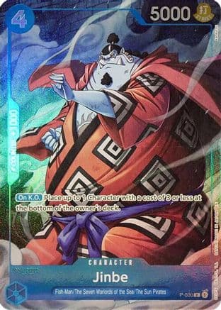 Jinbe (Seven Warlords of the Sea Binder Set) — One Piece Promotion Cards