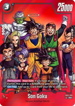Son Goku - FB05-099 (Limited Pack MANGA Version 01) — Tournament and Championship Promos