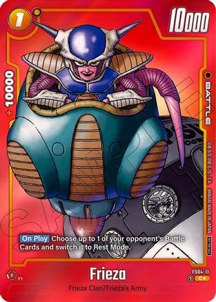 Frieza - FS04-11 (Limited Pack MANGA Version 01) — Tournament and Championship Promos