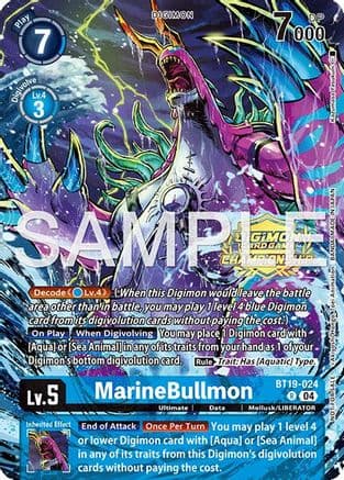 MarineBullmon (Championship 25-26 Tamers Pack Season 1) — Release Special Booster 2.0
