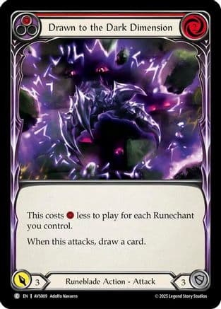 Drawn to the Dark Dimension (Red) — Armory Deck: Legends Viserai