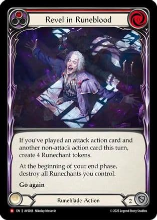 Revel in Runeblood (Red)