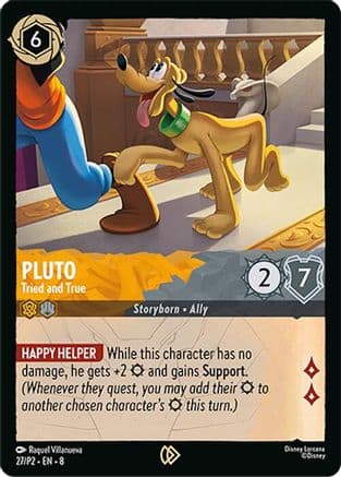 Pluto - Tried and True — Disney Lorcana Promo Cards