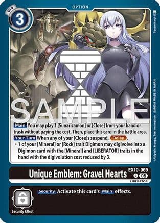 Unique Emblem: Gravel Hearts — Sinister Order