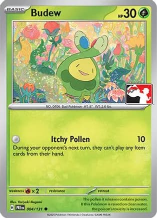 Budew - 004/131 — Prize Pack Series Cards