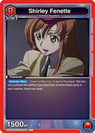 Shirley Fenette — UEX03BT: CODE GEASS: Lelouch of the Rebellion Vol.2
