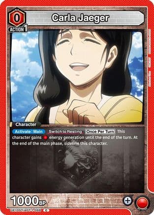 Carla Jaeger — UE10ST: Attack on Titan Starter Deck