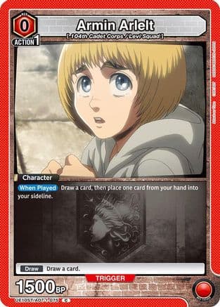 Armin Arlelt (075) — UE10ST: Attack on Titan Starter Deck