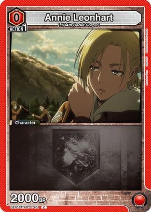 Annie Leonhart — UE10ST: Attack on Titan Starter Deck