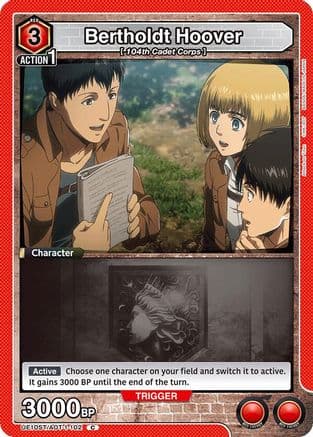 Bertholdt Hoover — UE10ST: Attack on Titan Starter Deck