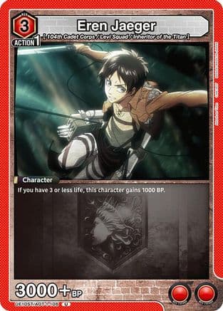 Eren Jaeger (106) — UE10ST: Attack on Titan Starter Deck