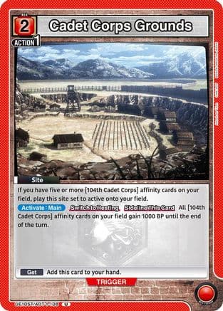 Cadet Corps Grounds — UE10ST: Attack on Titan Starter Deck