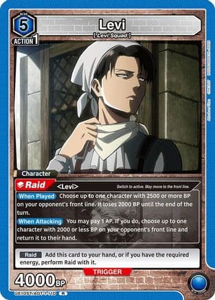 Levi — UE10ST: Attack on Titan Starter Deck