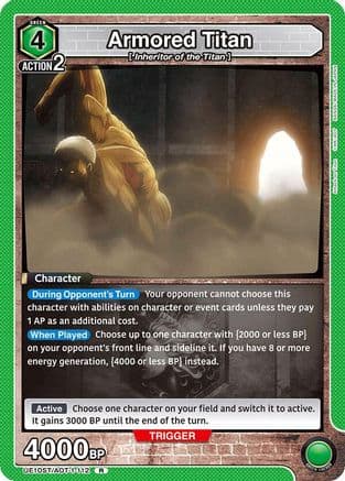 Armored Titan — UE10ST: Attack on Titan Starter Deck