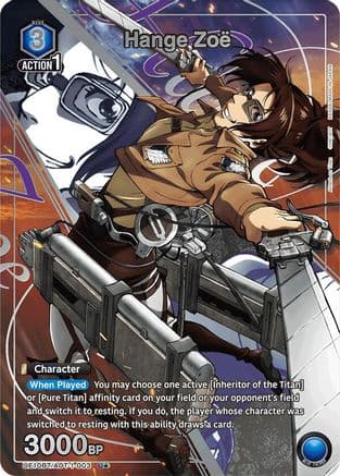 Hange Zoe (003) (U*) — UE10BT: Attack on Titan