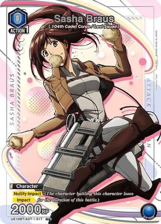 Sasha Braus (017) (U*) — UE10BT: Attack on Titan