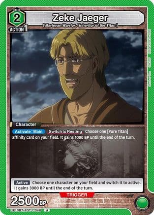 Zeke Jaeger (046) — UE10BT: Attack on Titan