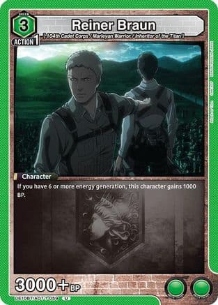 Reiner Braun (059) — UE10BT: Attack on Titan
