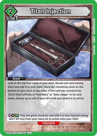 Titan Injection — UE10BT: Attack on Titan