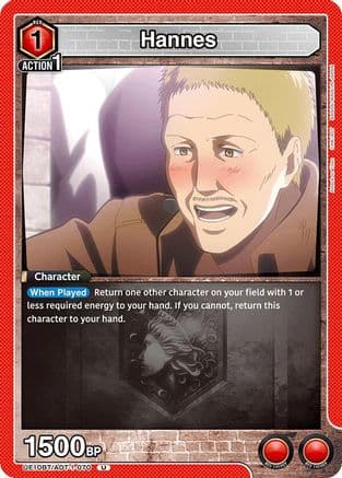 Hannes — UE10BT: Attack on Titan