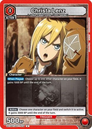 Christa Lenz — UE10BT: Attack on Titan