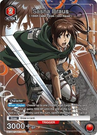 Sasha Braus (082) (R*) — UE10BT: Attack on Titan