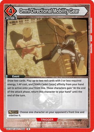 Omni-Directional Mobility Gear — UE10BT: Attack on Titan