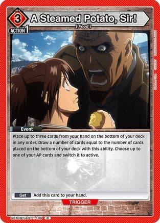 A Steamed Potato, Sir! — UE10BT: Attack on Titan