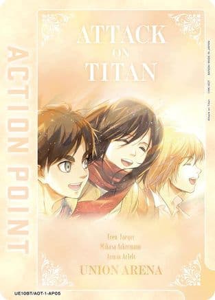 Action Point Card (AP05) — UE10BT: Attack on Titan