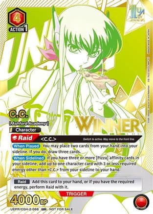 C.C. (066) (Winner) — Union Arena Promotion Cards