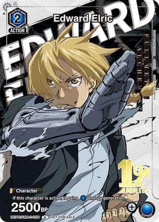 Edward Elric (039) — Union Arena Promotion Cards