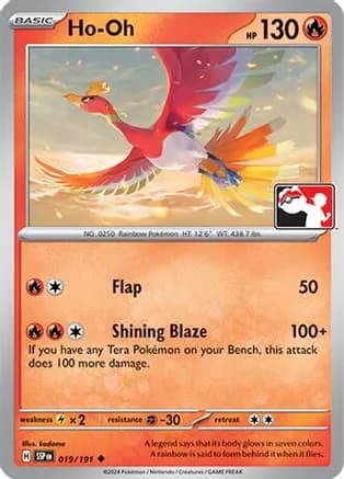 Ho-Oh - 019/191 — Prize Pack Series Cards Pokémon TCG card by 5ban Graphics