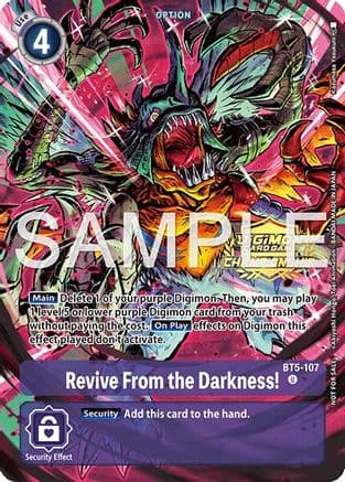 Revive From the Darkness! (Championship 25-26 Tamers Pack Season 1) — Battle of Omni