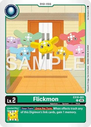 Flickmon — Sinister Order Digimon Card Game card by Iori Sonokura