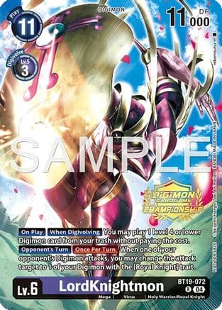 LordKnightmon (Championship 25-26 Tamers Pack) — Release Special Booster 2.0
