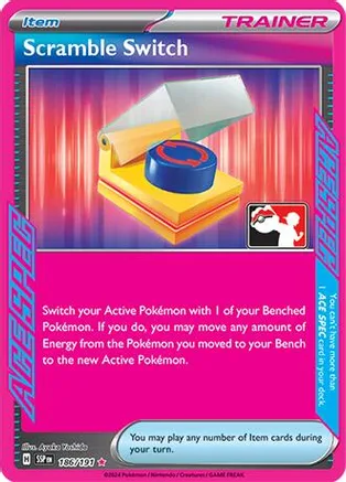 Scramble Switch - 186/191 — Prize Pack Series Cards