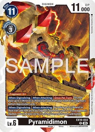 Pyramidimon — Sinister Order Digimon Card Game card by Temetake Kinoshita
