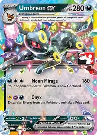 Umbreon ex - 060/131 — Prize Pack Series Cards