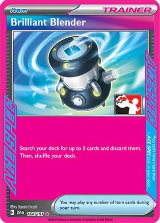 Brilliant Blender - 164/191 — Prize Pack Series Cards