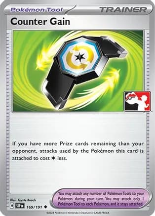 Counter Gain - 169/191 — Prize Pack Series Cards