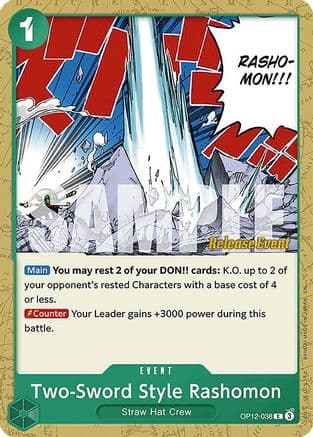 Two-Sword Style Rashomon — Legacy of the Master Release Event Cards