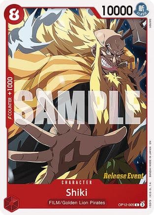 Shiki — Legacy of the Master Release Event Cards