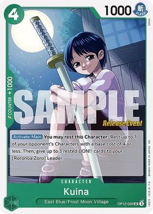 Kuina — One Piece Card Game card