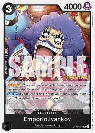 Emporio.Ivankov (084) — Legacy of the Master Release Event Cards One Piece Card Game card by HISASHI HUJIWARA
